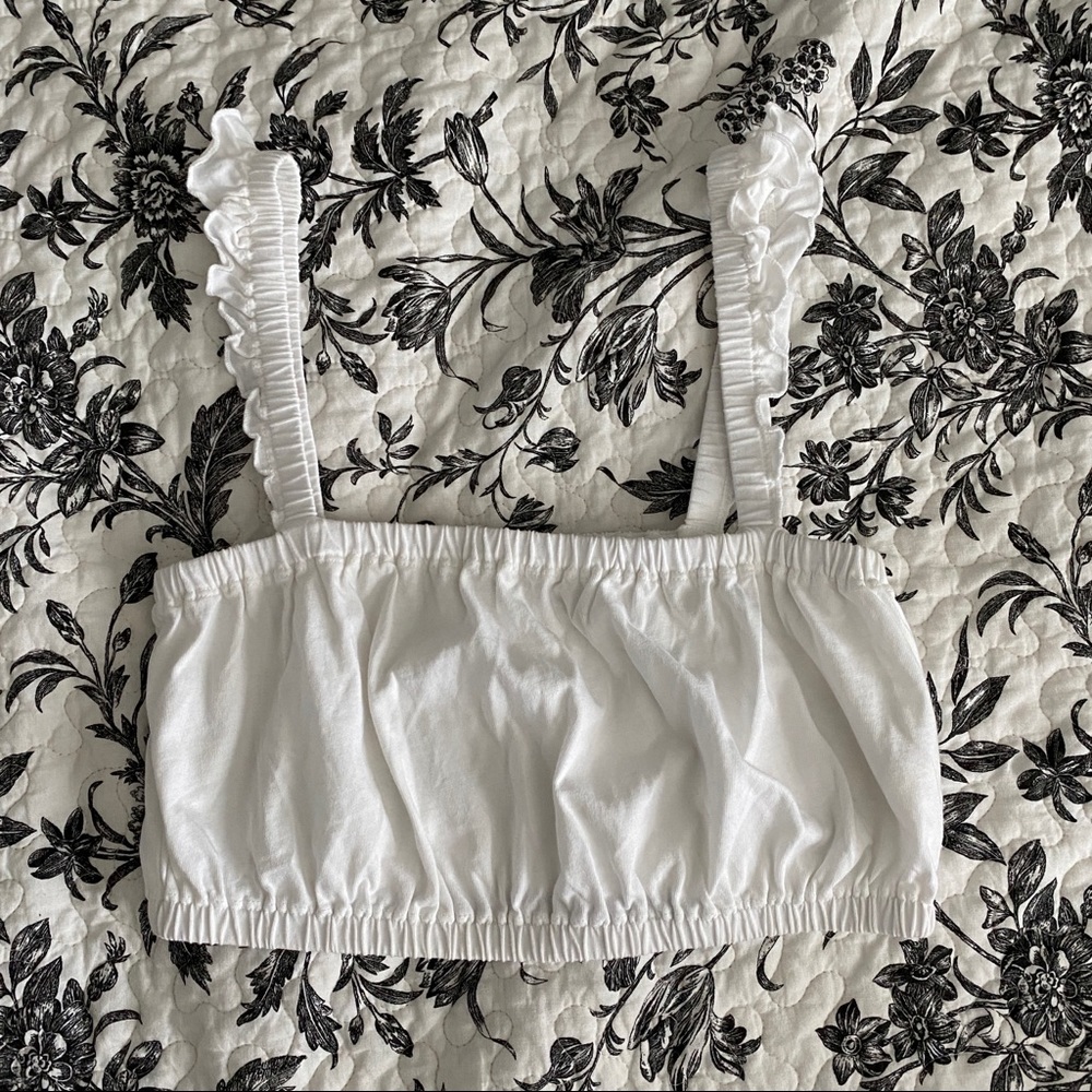 White Wilfred Amien’s Crop Top - Size S
